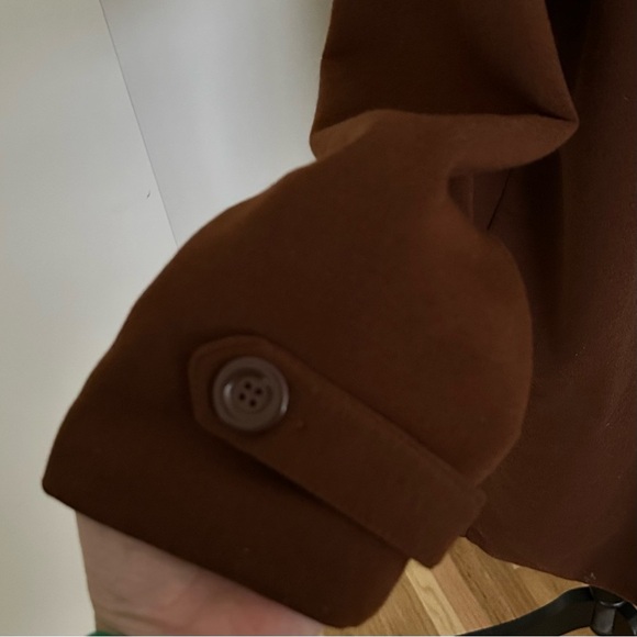 1 Sunset Lane Camel Color Peacoat - Picture 6 of 8